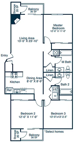Floor plan C1