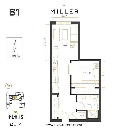 Floor plan B1