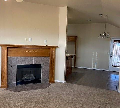 Living room with view to dining area