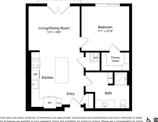 S3 | Studio | 658 sf S3 | Studio | 658 sf
