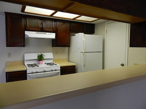 kitchen view from the fire place