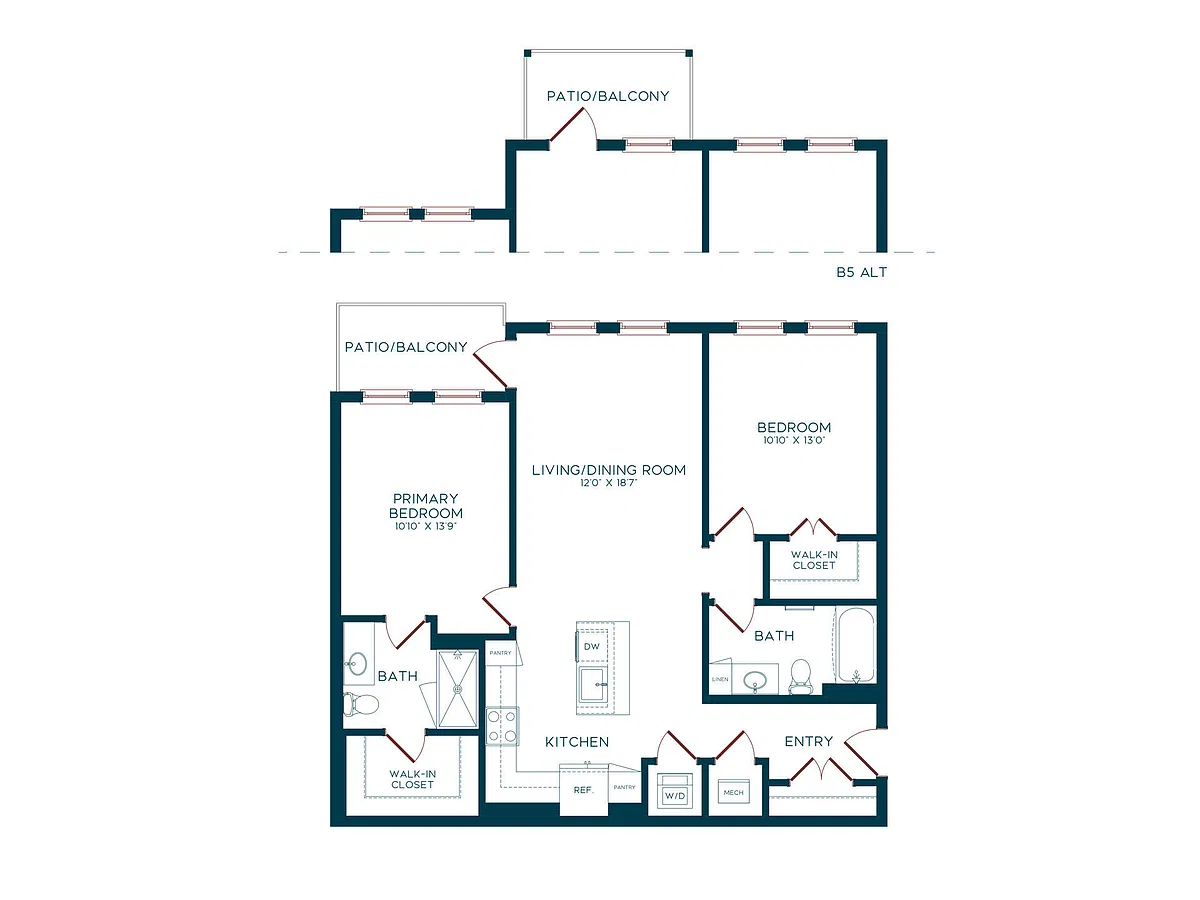 Floor plan B5