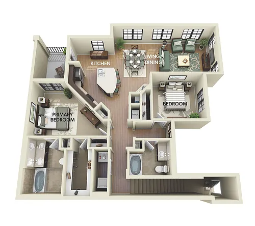 Floor plan Sagaponack