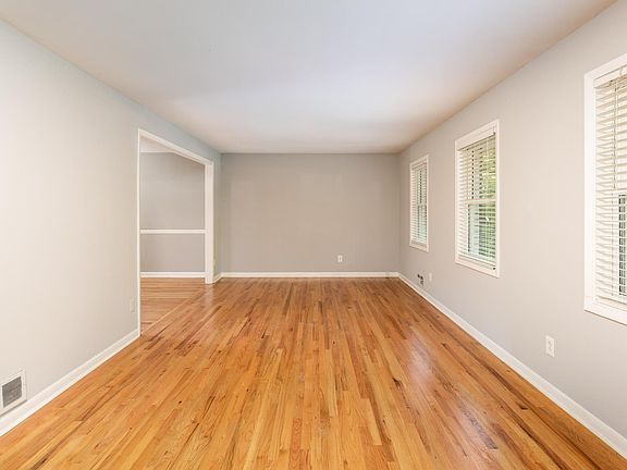 Main floor living room (dining room on left)
