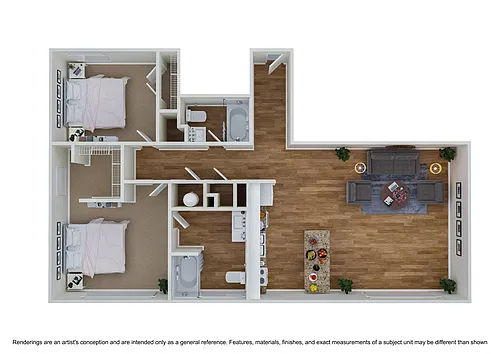 Floor plan Pine B1