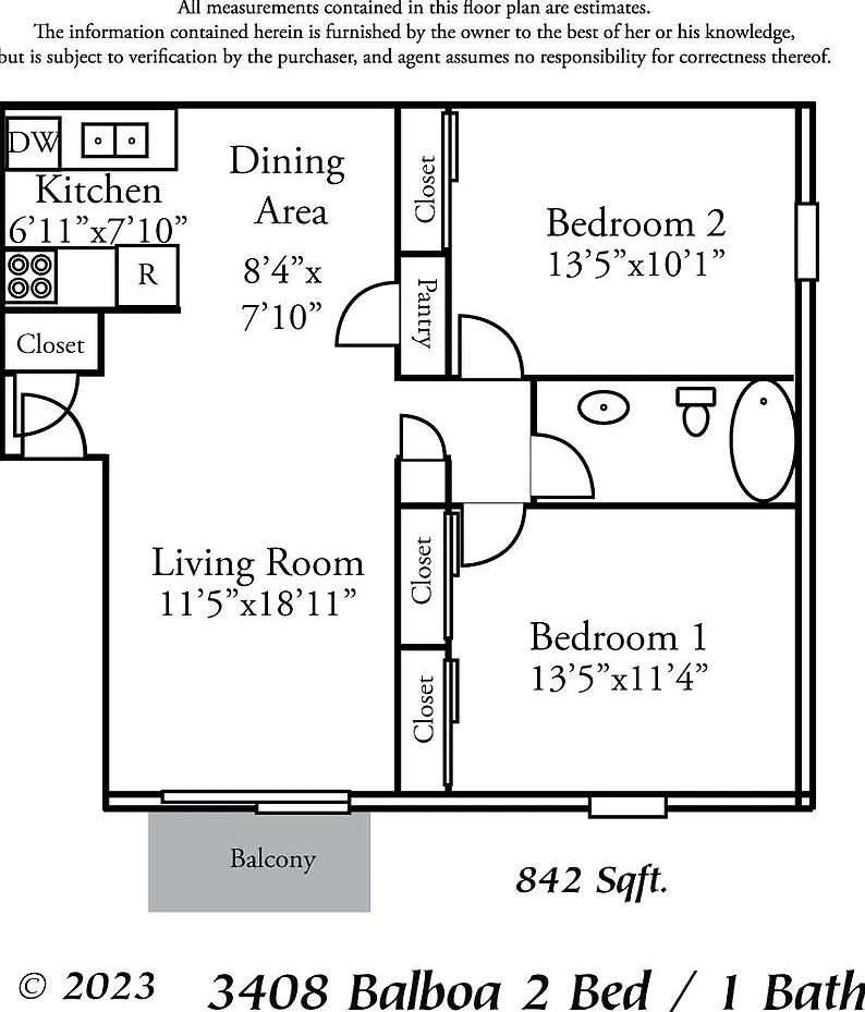Charming Southside 2-Bedroom Apartment — Photo 2