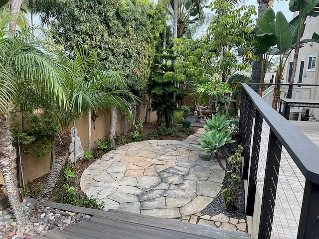 Zen area for relaxing