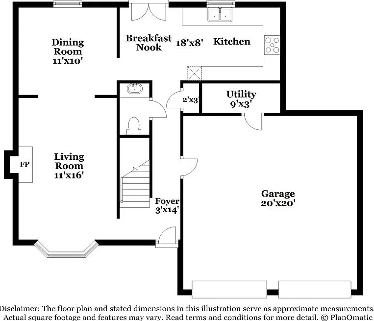 3 bed, 2.5 bath, 1534 sqft, $1,850 — Photo 2