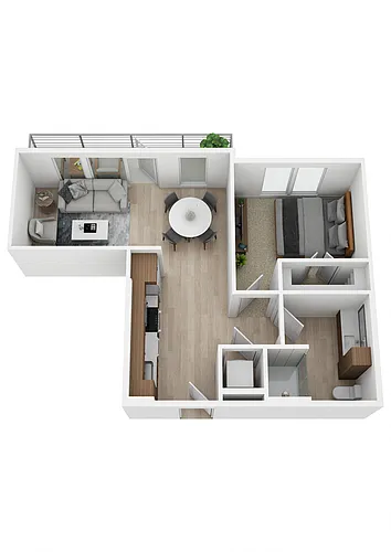 Floor plan A6A