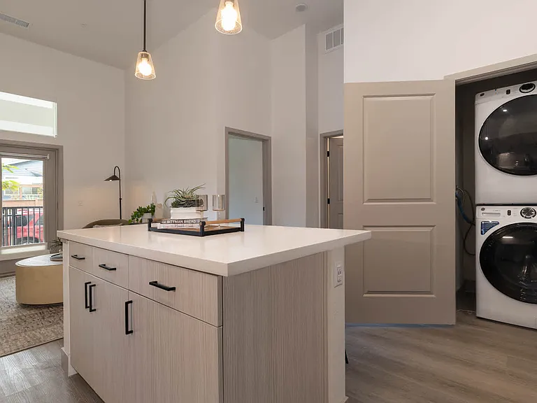 Kitchen and In-home Washer and Dryer