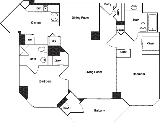 Floor plan Redwood Renovated