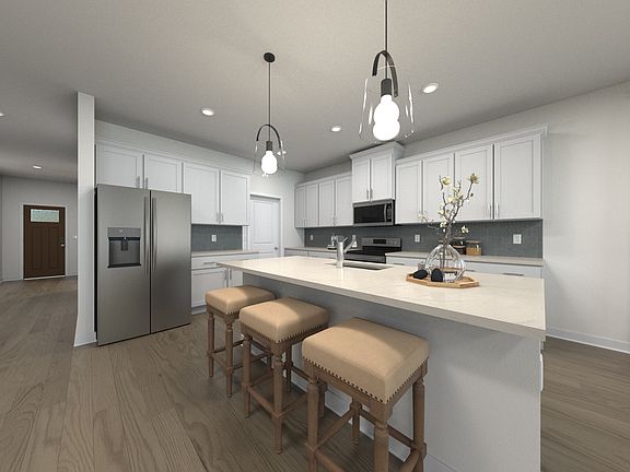 Virtually Staged Kitchen