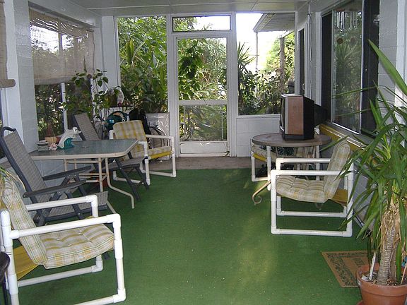 Screened porch