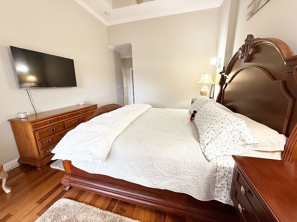 Master suite with large walk in closet