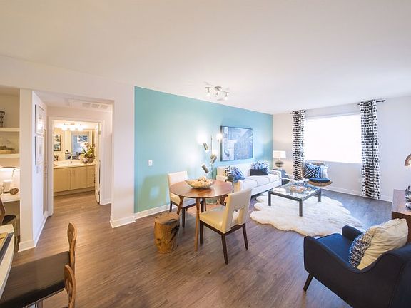 Kitchen and Living Room