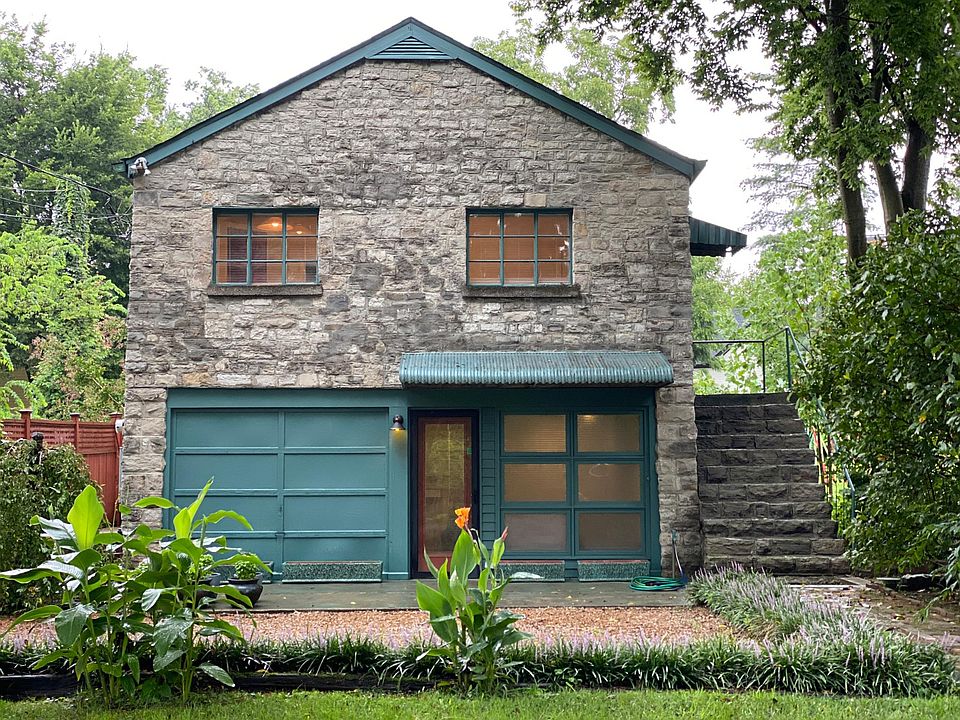 Front view, faces Prentice Ave.