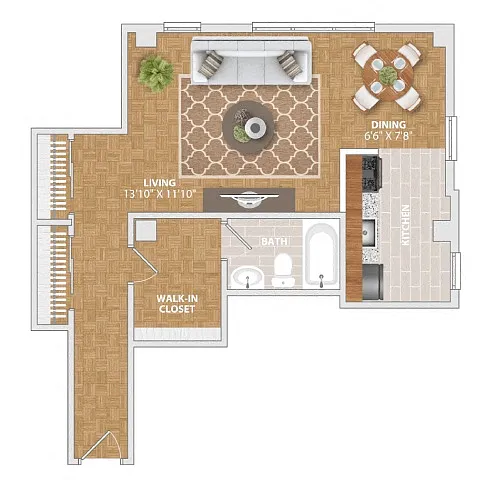 Floor plan The Vernon