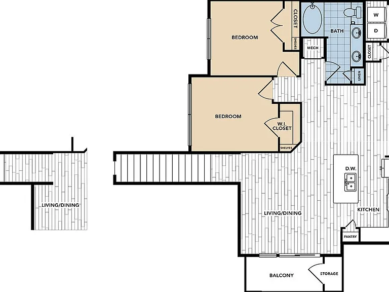 D1G2 floor plan Broadstone North Ridge