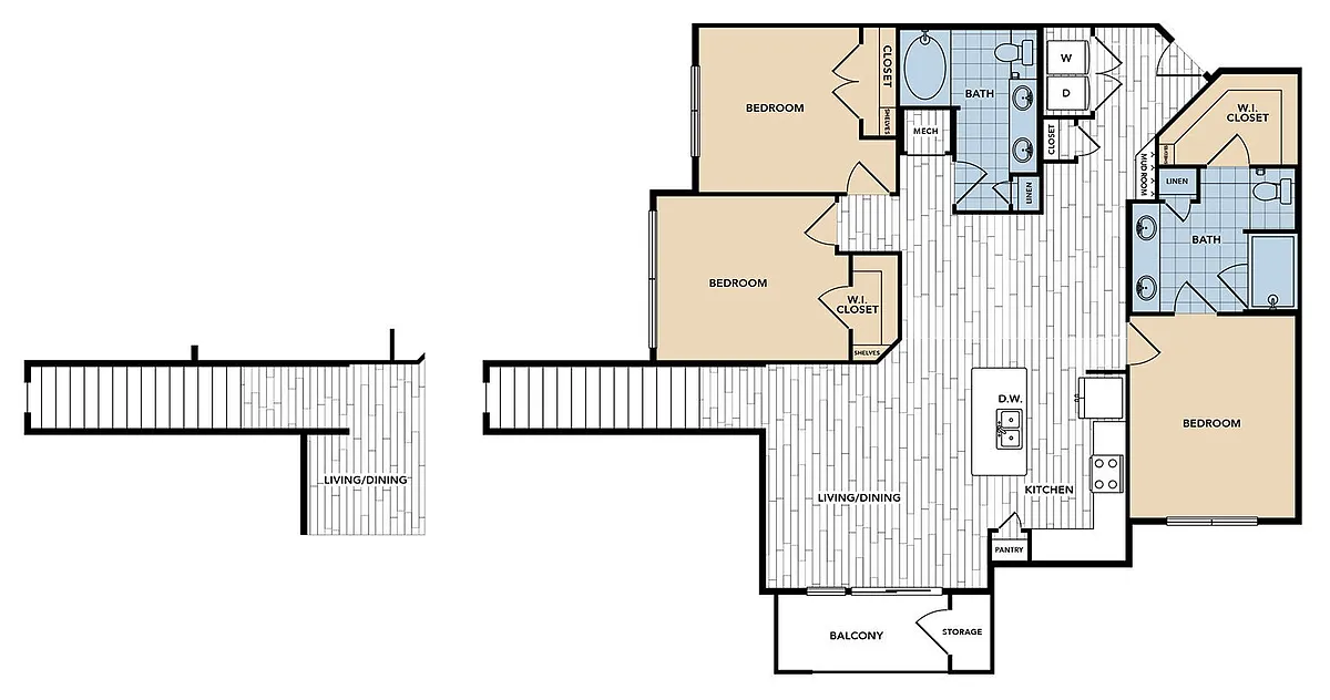 Floor plan D1G2