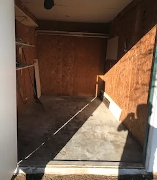 Attached Storage Inside View
