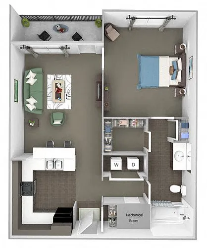 Floor plan A2 (Pathway)