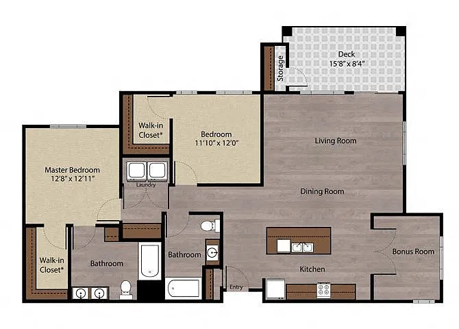 Floor plan Tuscan