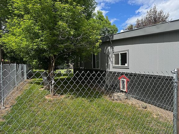Dog yard with house access
