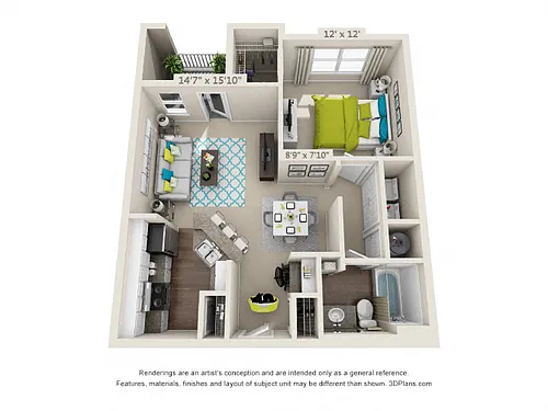 Floor plan Peachtree