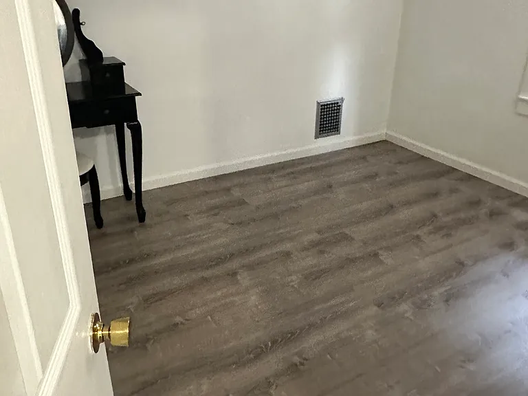 Bedroom #2, new flooring
