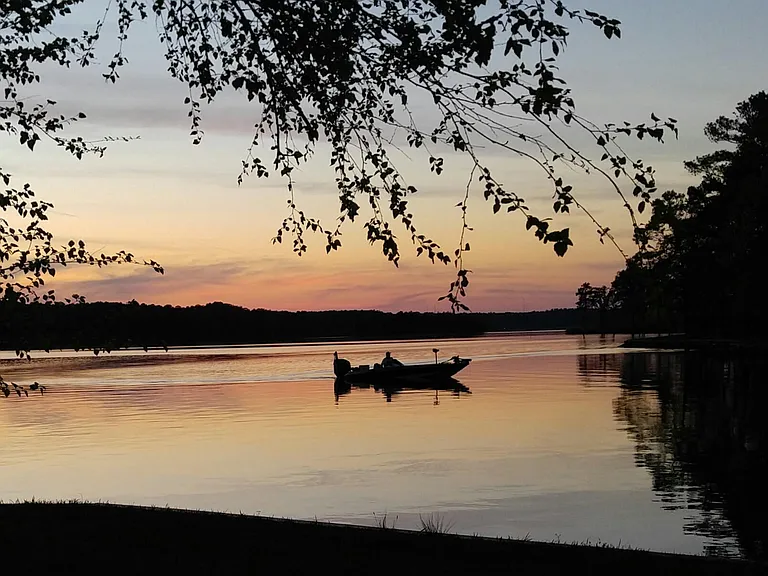 ...... after day of fishing (neighbor). Beautiful sunset as well.