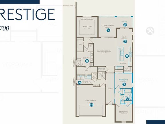 Prestige 09700 Floor Plan