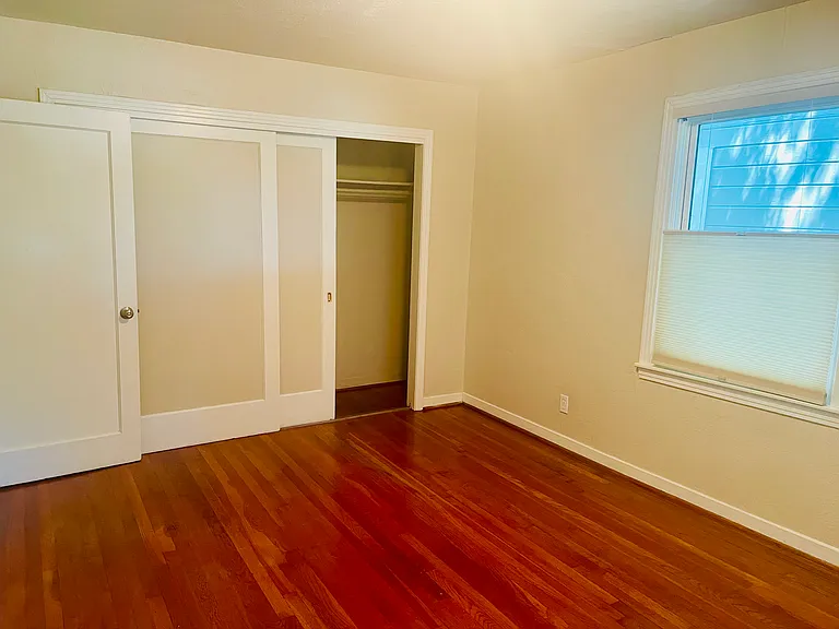 Primary bedroom with large closet