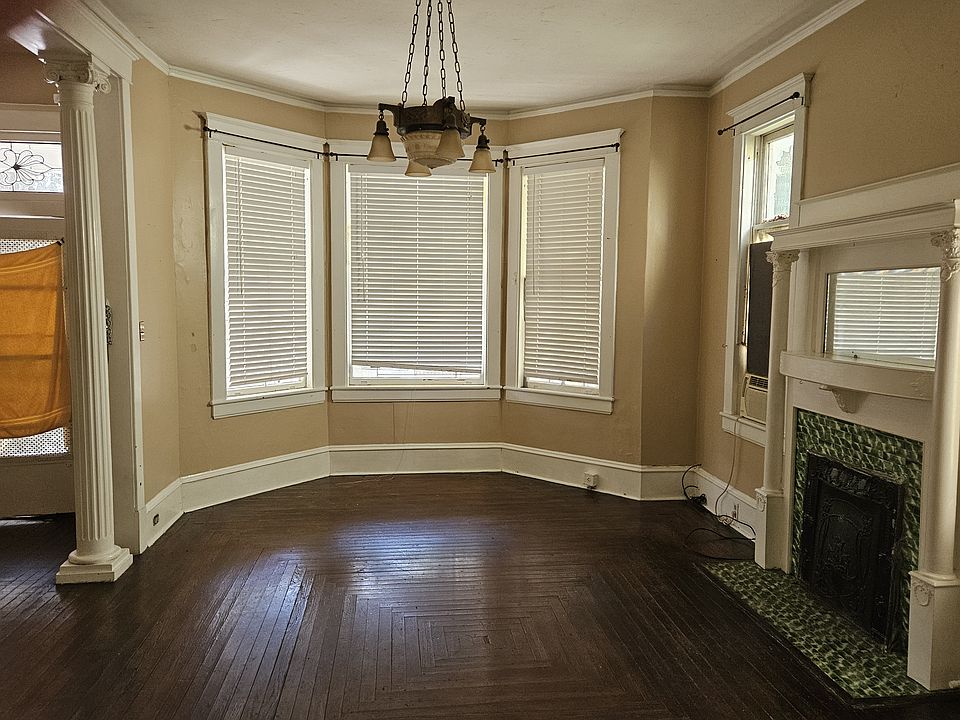 Living room before drapes