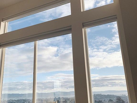 Gorgeous east facing views from the living room