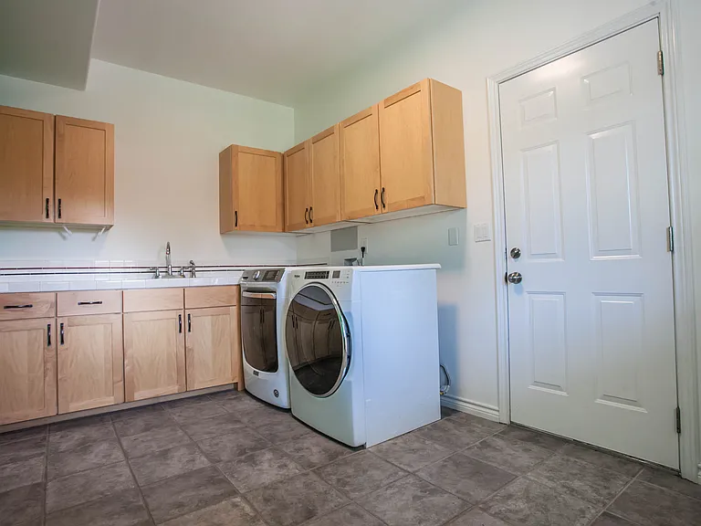 Main floor laundry