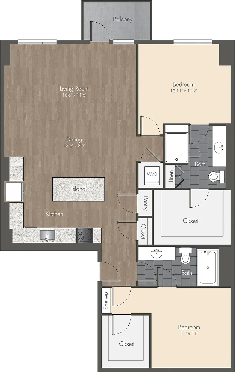 Floor plan B16