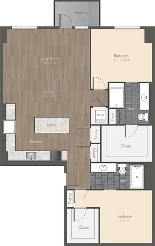 Floor plan B16