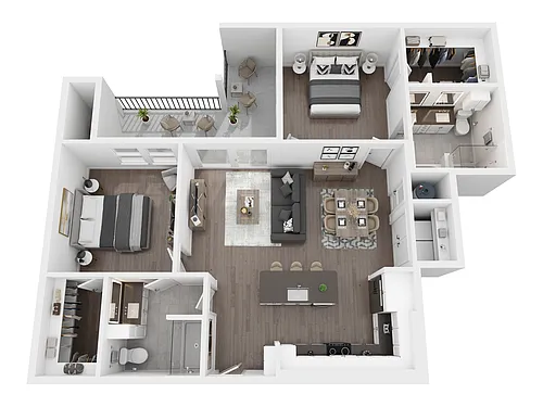 Floor plan B3