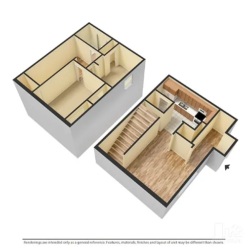 Floor plan The Ponderosa