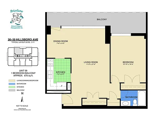Floor plan 1009