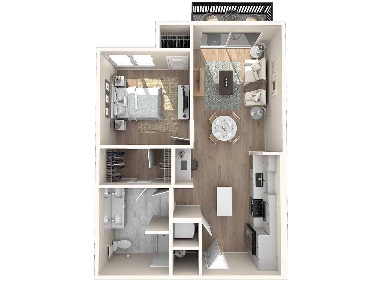Floor plan A01