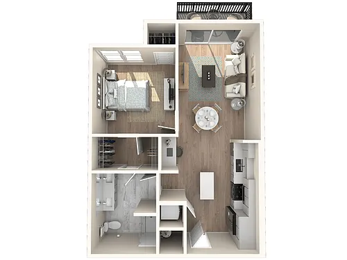 Floor plan A01