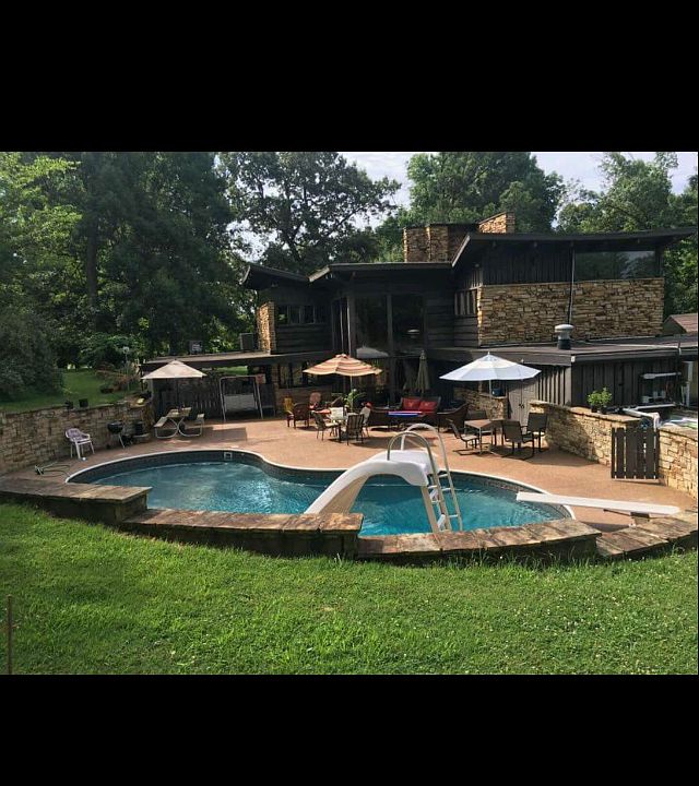 View from the back yard