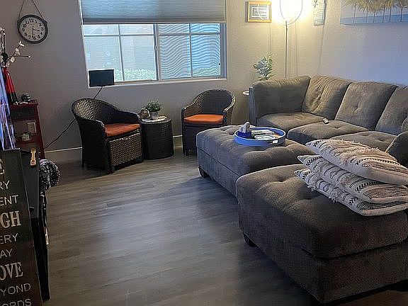 New LVT and window treatment
