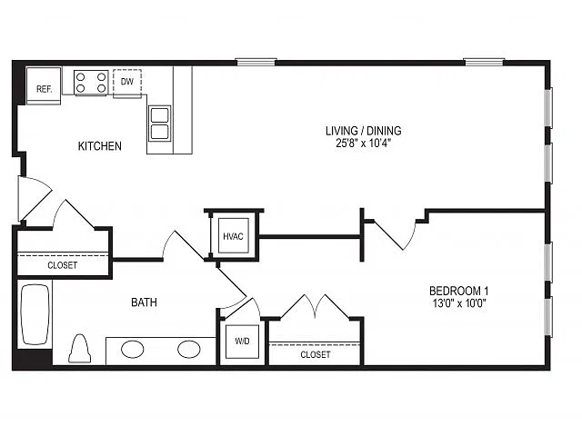 Floor plan Caroline