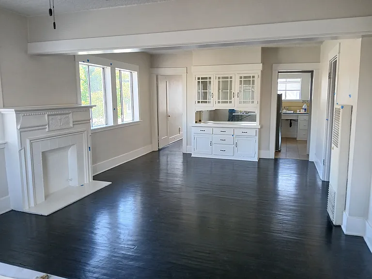 Dining Area with Built-In Buffet
