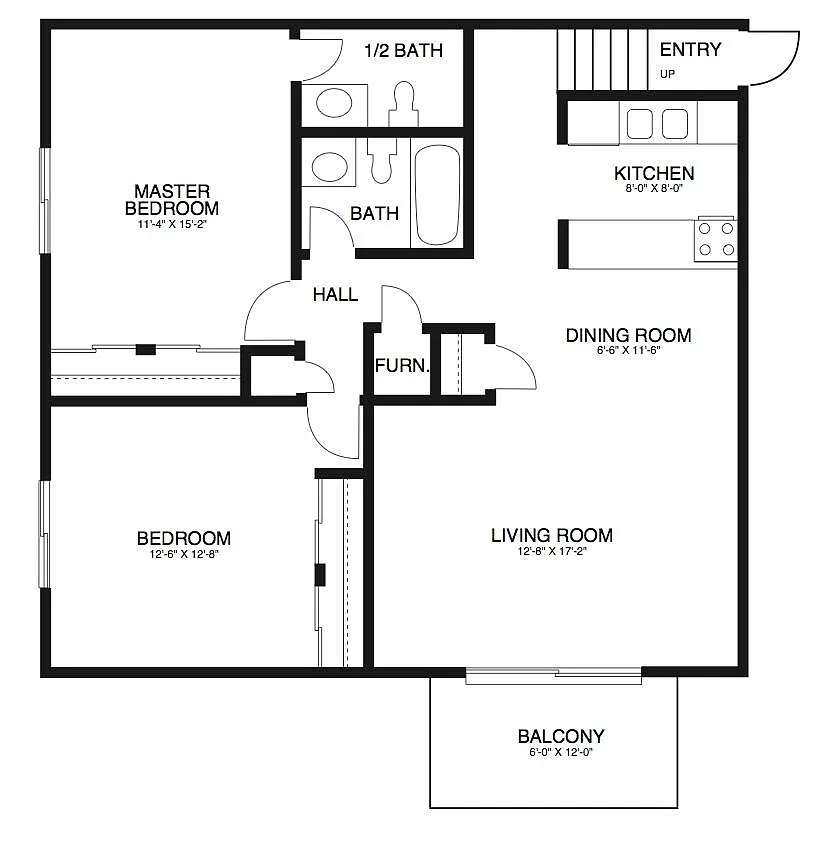 Floor plan Evergreen