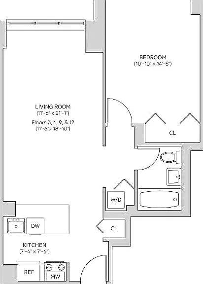 200 W 60th St #3F — Photo 28