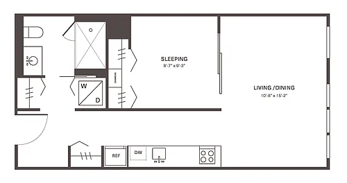 Floor plan M1
