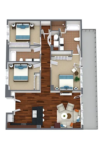 Floor plan PH1